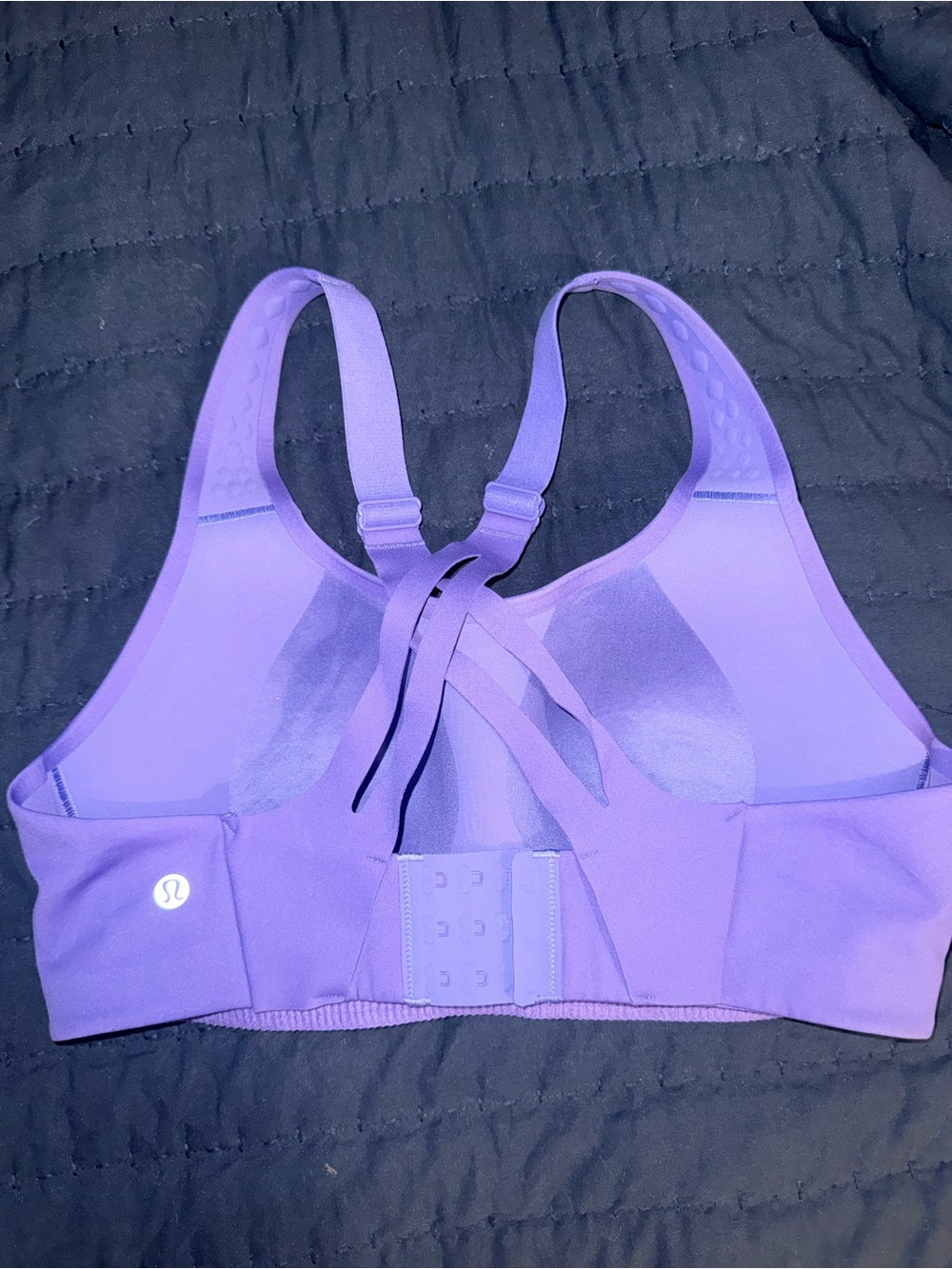 lululemon athletica Lavender Strappy Back Sports Bra